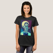 ASTRONAUT CAT FUNNY T-SHIRTS (Voorkant volledig)