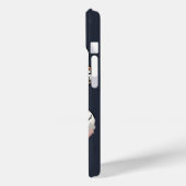 Astronaut Cat in Space Waterverf Kunst Case-Mate iPhone Case (Achterkant / Links)
