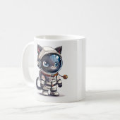 Astronaut Cat Koffiemok (Voorkant links)