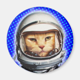 Astronaut Cat Magneet