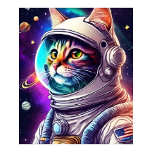 Astronaut Cat