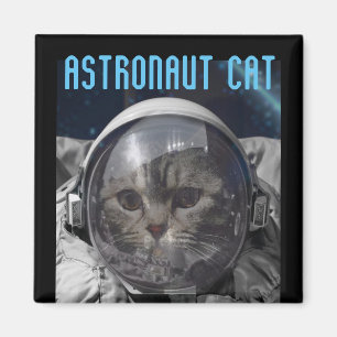 ASTRONAUT CAT-RUIMTEMAGNALEN MAGNEET