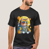 Astronaut Cat Space Cat Spaceman T-shirt (Voorkant)