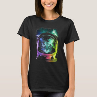 Astronaut Cat Space Cat voor mannen Kinder T-shirt