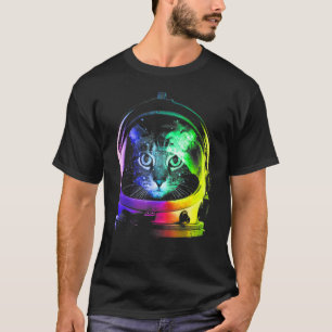 Astronaut Cat Space Cat voor mannen Kinder T-shirt