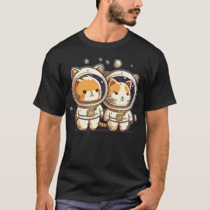 Astronaut Cats-01 T-shirt