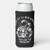 ASTRONAUT CITAAT, BLAAST AF NAAR NEW HORIZON SELTZER BLIKJESKOELER (Seltzer Achterkant)