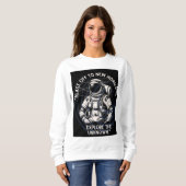 ASTRONAUT CITAAT, BLAAST AF NAAR NEW HORIZON TRUI (Voorkant volledig)