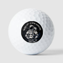 ASTRONAUT CITAT, BLAZEN NAAR NIEUWE HORIZON GOLFBALLEN