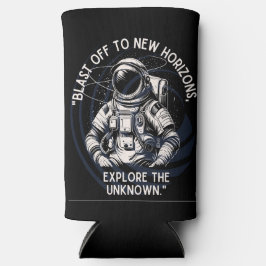 ASTRONAUT CITATIE, LANDEERT OP EEN NIEUWE HORIZON SELTZER BLIKJESKOELER