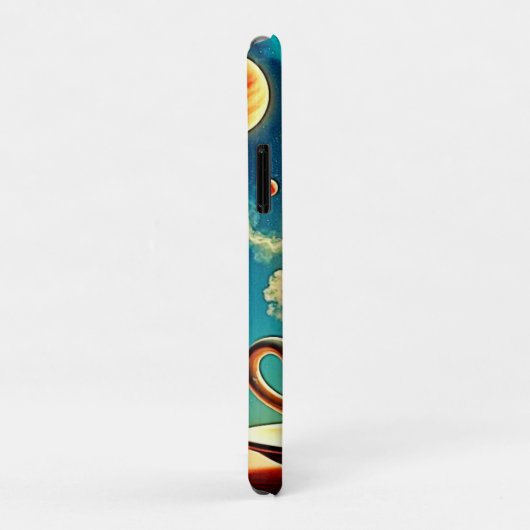 Astronaut Coffee Dream Case-Mate iPhone Case (Achterkant/rechts)