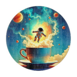 Astronaut Coffee Dream Snijplank