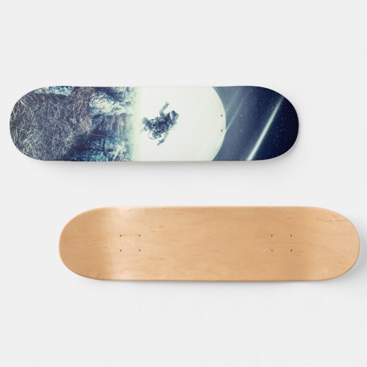 Astronaut Comet Shower Run Persoonlijk Skateboard (Horizontaal)