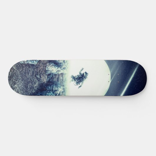 Astronaut Comet Shower Run Persoonlijk Skateboard (Horizontaal)