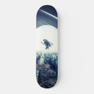 Astronaut Comet Shower Run Persoonlijk Skateboard