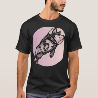 Astronaut Corgi Illustratie T-shirt