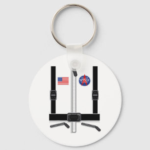 Astronaut Costume for Kids Mannen Women Space Suit Sleutelhanger