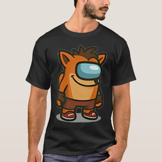 Astronaut Crash T-shirt (Voorkant)