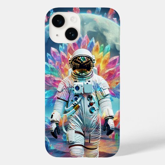 Astronaut Crystal Dream Case-Mate iPhone Case (Achterkant)