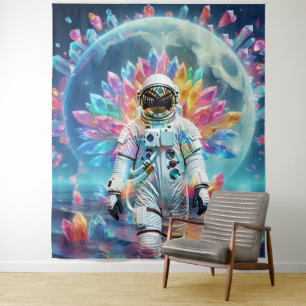 Astronaut Crystal Dream Wandkleed