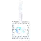 Astronaut Cube Ornament (Voorkant)