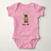 Astronaut cute hond romper (Voorkant)