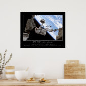 Astronaut David A. Wolf STS-112 Space Walk Poster (Keuken)