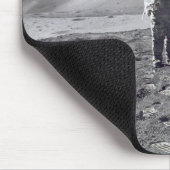 Astronaut David Scott Salutes Flag Mousepad Muismat (Hoek)