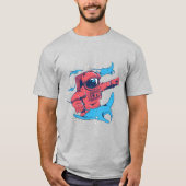 Astronaut Devil Rays T-shirt (Voorkant)