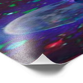 Astronaut Dimensies Foto Afdruk (Hoek)