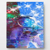 Astronaut Dimensies Plaquette Fotoplaat (Voorkant)