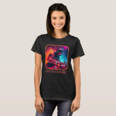 Astronaut DJ EDM for Rave Festival House Merch Dan T-shirt (Voorkant volledig)
