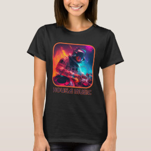 Astronaut DJ EDM voor Rave Festival House Merch Da T-shirt