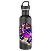 Astronaut DJ Music Psychedelic Psytrance Techno ED Waterfles (Voorkant)