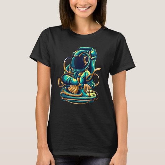 Astronaut DJ T-shirt (Voorkant)