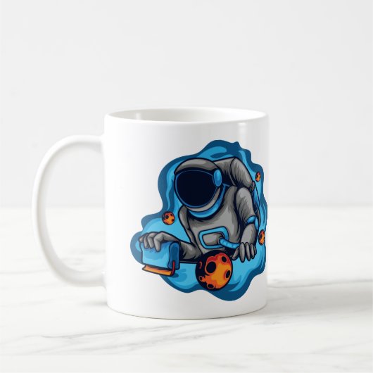 Astronaut Doe Zeefdruk Koffiemok (Links)