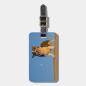Astronaut Dreaming Bagagelabel (Voorkant verticaal)