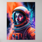 Astronaut Drie Poster (Voorkant)