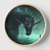 Astronaut Drip | Outer Space Aesthetic Clock” (Voorkant)