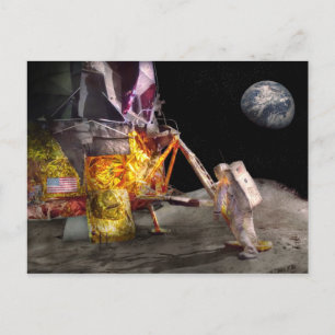 Astronaut - Een kleine stap Briefkaart