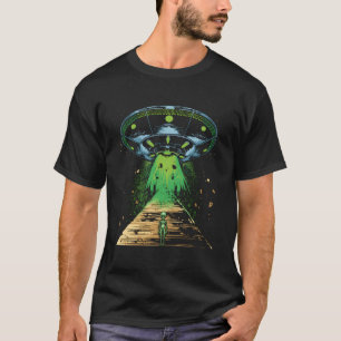 Astronaut Egyptische Alien Buitenaards Wezen Egypt T-shirt