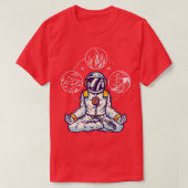 Astronaut Elemental Space Meditation I Elements As T-shirt (Design voorkant)