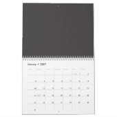 Astronaut en alien kalender (Jan 2027)