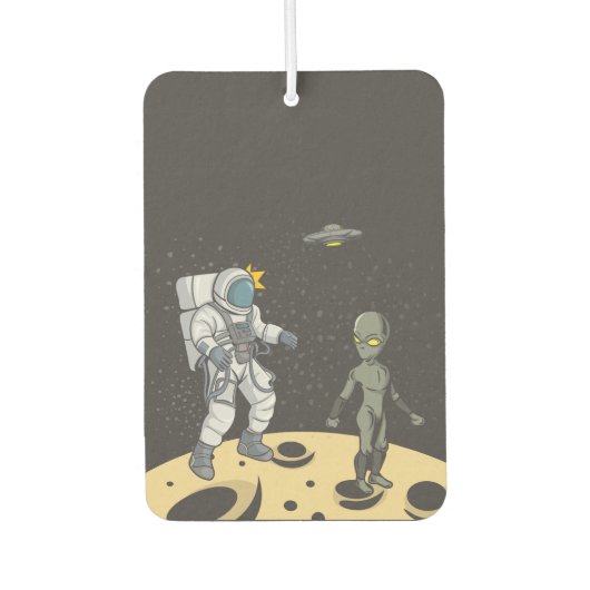 Astronaut en alien luchtverfrisser (Voorkant)