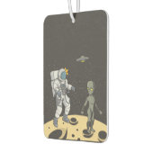 Astronaut en alien luchtverfrisser (Links)