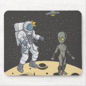 Astronaut en alien muismat (Voorkant)