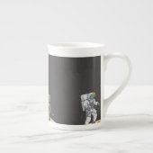 Astronaut en alien porselein kop (Rechts)