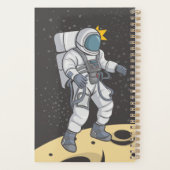 Astronaut en buitenaards planner (Achterkant)