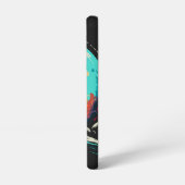 Astronaut en planeet samsung galaxy hoesje (Linkerkant)