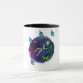 astronaut en vlinder mok (Midden)